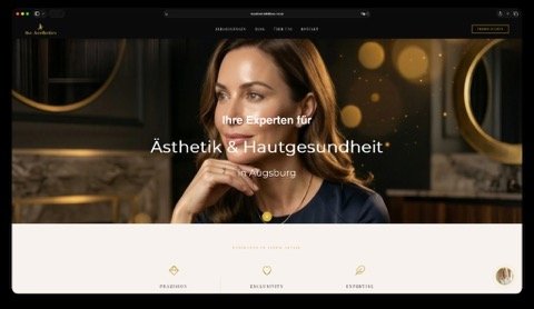 Ilse Aesthetics website preview